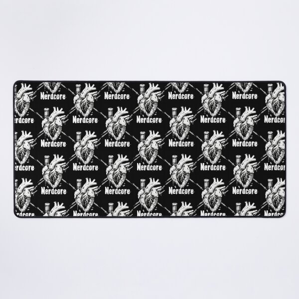 Item preview, “Nerdcore” Heart Art with Retrofuturistic Graffiti designed and sold by Piotrek0001.