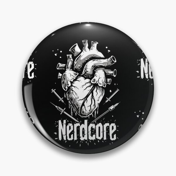 Item preview, “Nerdcore” Heart Art with Retrofuturistic Graffiti designed and sold by Piotrek0001.