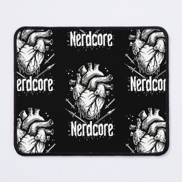 Item preview, “Nerdcore” Heart Art with Retrofuturistic Graffiti designed and sold by Piotrek0001.
