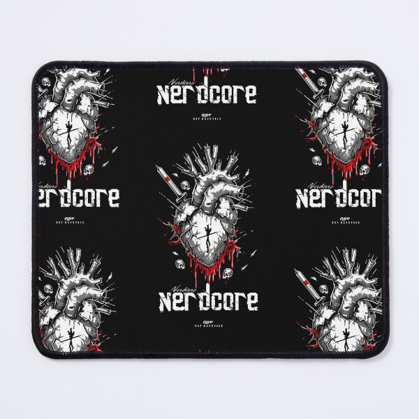 Item preview, “Nerdcore” Heart Art with Retrofuturistic Graffiti designed and sold by Piotrek0001.