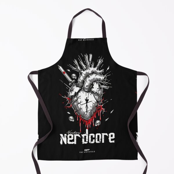 Item preview, “Nerdcore” Heart Art with Retrofuturistic Graffiti designed and sold by Piotrek0001.