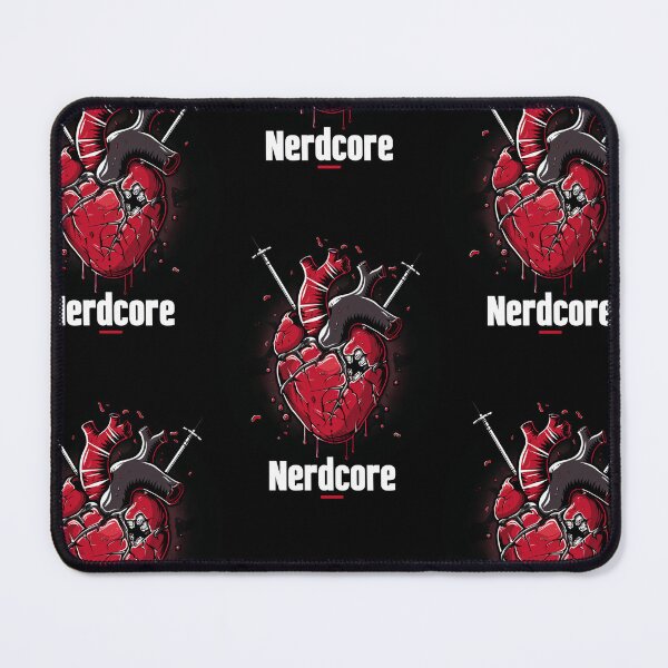 Item preview, “Nerdcore” Heart Art with Retrofuturistic Graffiti designed and sold by Piotrek0001.