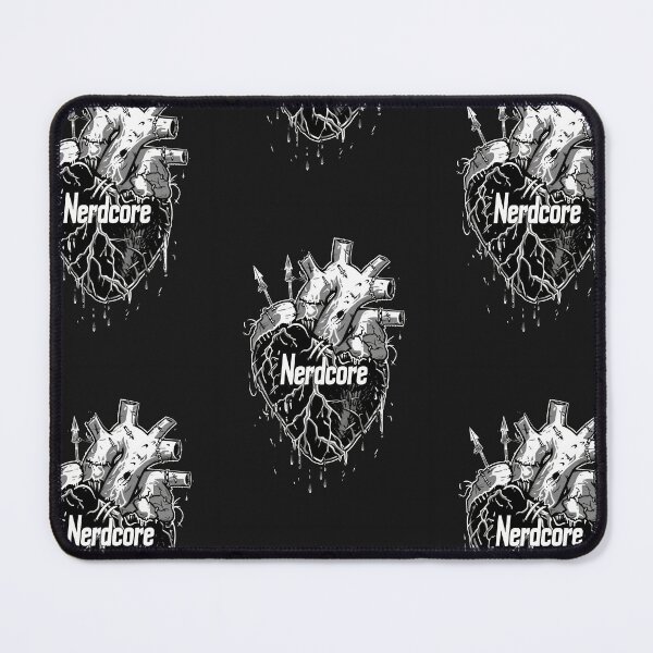 Item preview, “Nerdcore” Heart Art with Retrofuturistic Graffiti designed and sold by Piotrek0001.