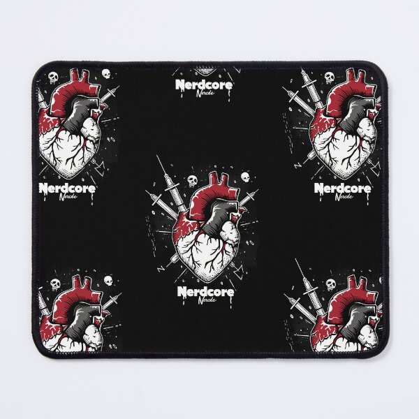Item preview, “Nerdcore” Heart Art with Retrofuturistic Graffiti designed and sold by Piotrek0001.