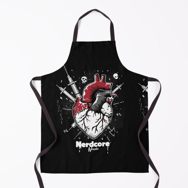 Item preview, “Nerdcore” Heart Art with Retrofuturistic Graffiti designed and sold by Piotrek0001.