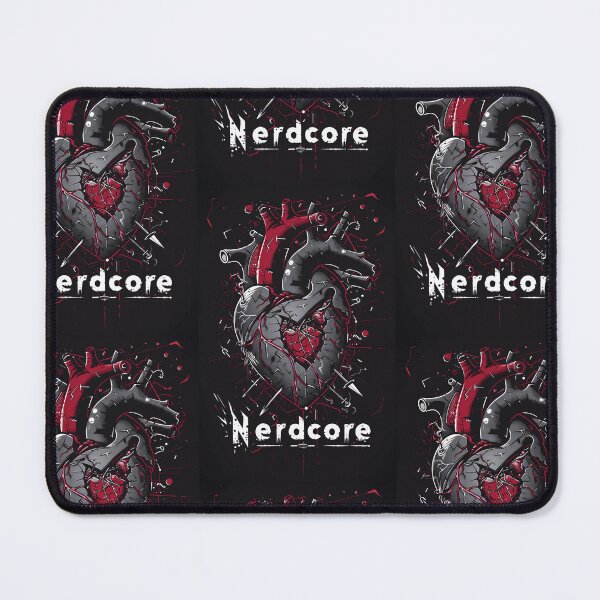 Item preview, “Nerdcore” Heart Art with Retrofuturistic Graffiti designed and sold by Piotrek0001.