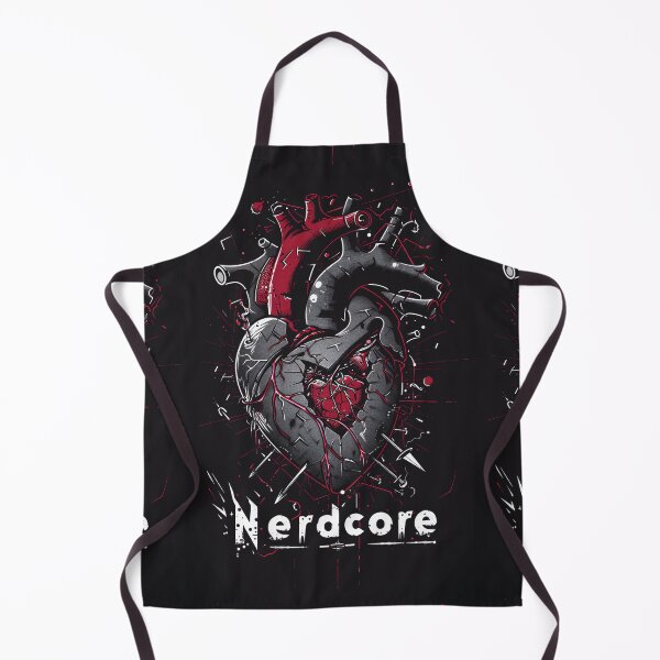 Item preview, “Nerdcore” Heart Art with Retrofuturistic Graffiti designed and sold by Piotrek0001.