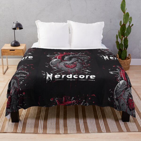 Item preview, “Nerdcore” Heart Art with Retrofuturistic Graffiti designed and sold by Piotrek0001.