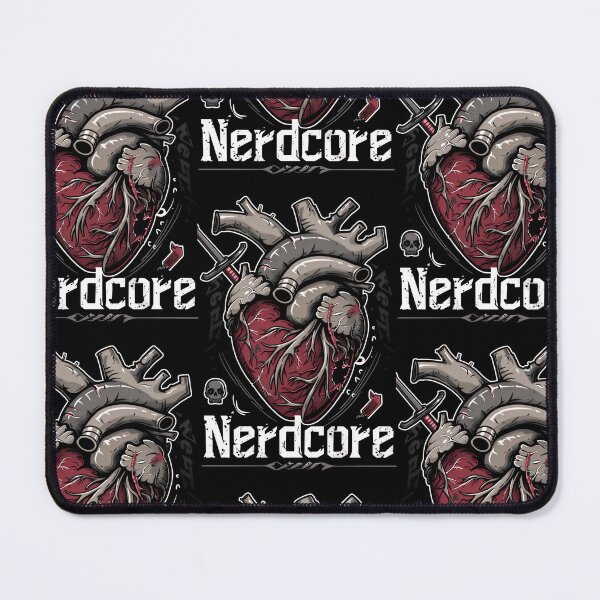 Item preview, “Nerdcore” Heart Art with Retrofuturistic Graffiti designed and sold by Piotrek0001.