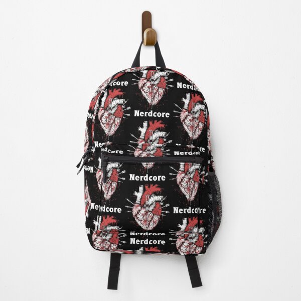 Item preview, “Nerdcore” Heart Art with Retrofuturistic Graffiti designed and sold by Piotrek0001.