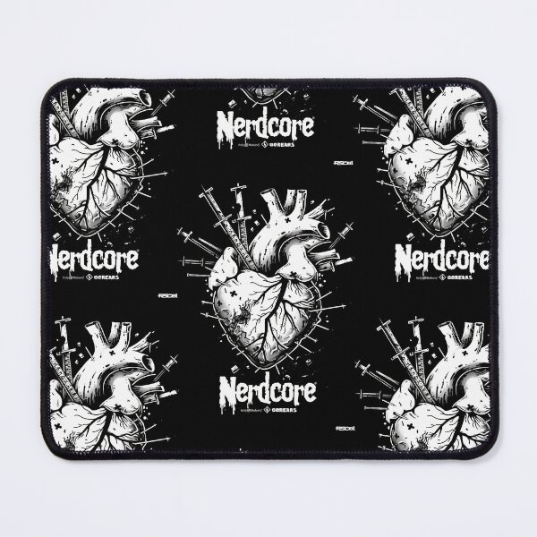 Item preview, “Nerdcore” Heart Art with Retrofuturistic Graffiti designed and sold by Piotrek0001.