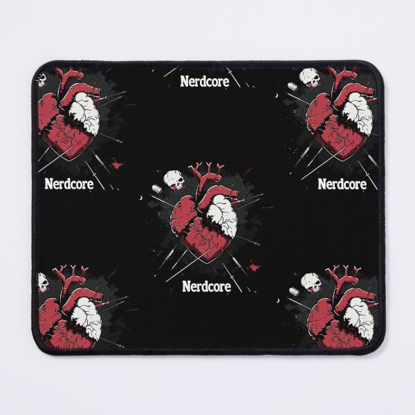 Item preview, “Nerdcore” Heart Art with Retrofuturistic Graffiti designed and sold by Piotrek0001.
