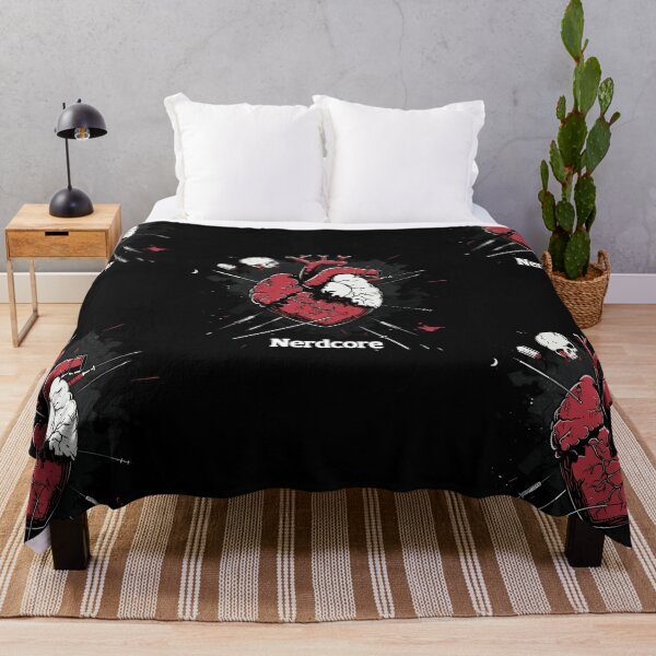 Item preview, “Nerdcore” Heart Art with Retrofuturistic Graffiti designed and sold by Piotrek0001.