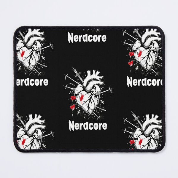 Item preview, “Nerdcore” Heart Art with Retrofuturistic Graffiti designed and sold by Piotrek0001.
