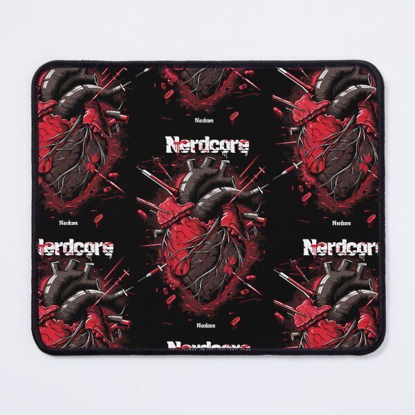 Item preview, “Nerdcore” Heart Art with Retrofuturistic Graffiti designed and sold by Piotrek0001.