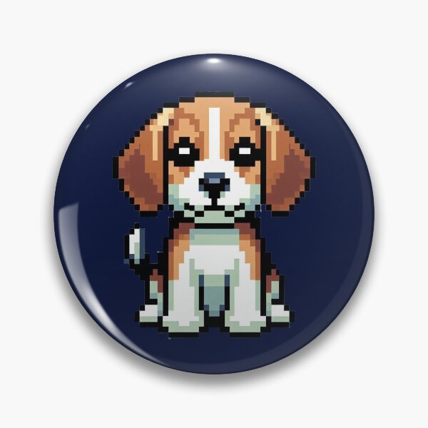 Item preview, Pixelated Beagle Dog designed and sold by miriam-miranda.