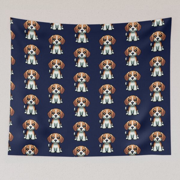 Item preview, Pixelated Beagle Dog designed and sold by miriam-miranda.