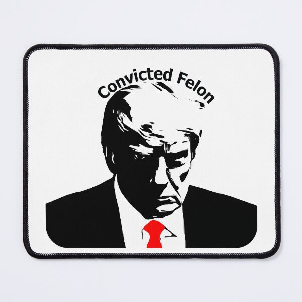Item preview, Trump Convicted Felon Mugshot designed and sold by Eso-Genesis.