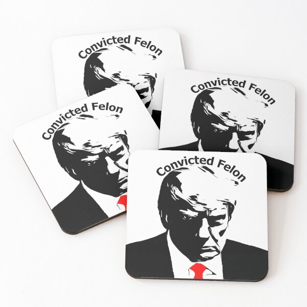 Item preview, Trump Convicted Felon Mugshot designed and sold by Eso-Genesis.