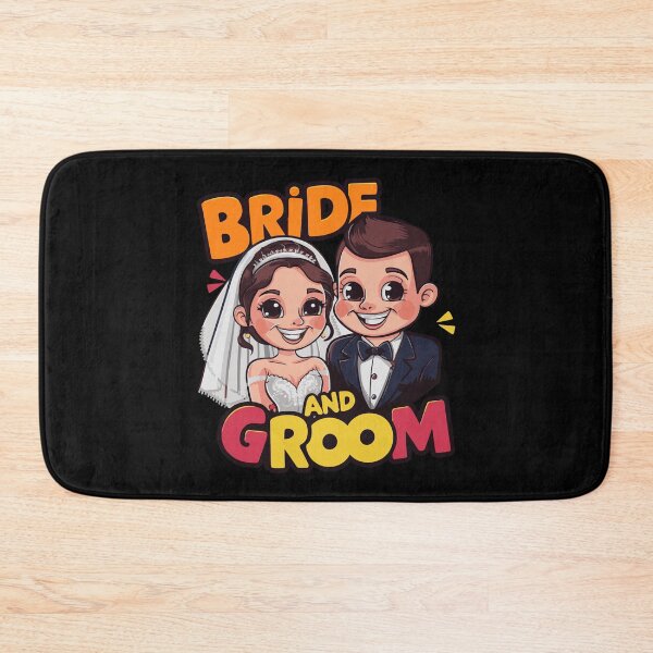 Item preview, Charming Bubu and Dudu Bride and Groom Design - Perfect for Wedding Gifts & Decor designed and sold by FebricFusion.