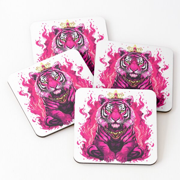 Item preview, Pink Majestic Tiger designed and sold by CraftedConcepts.