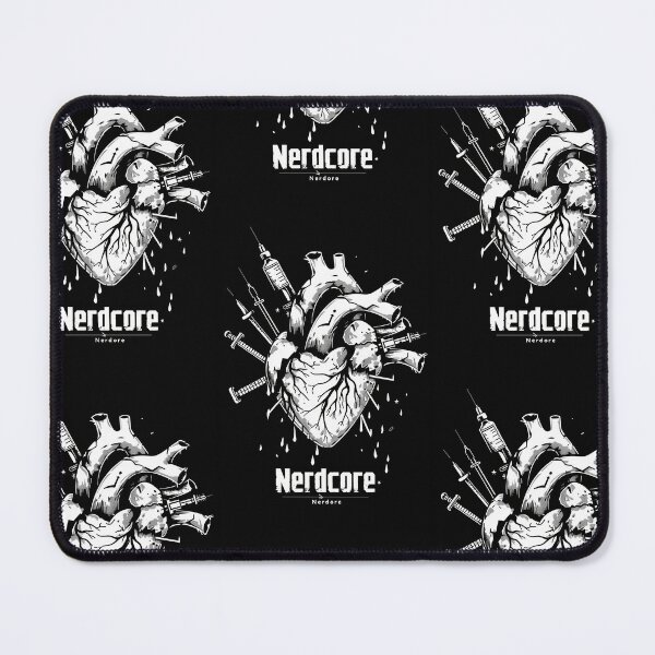 Item preview, “Nerdcore” Heart Art with Retrofuturistic Graffiti designed and sold by Piotrek0001.