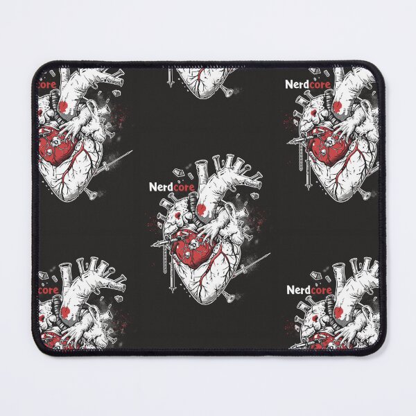 Item preview, “Nerdcore” Heart Art with Retrofuturistic Graffiti designed and sold by Piotrek0001.
