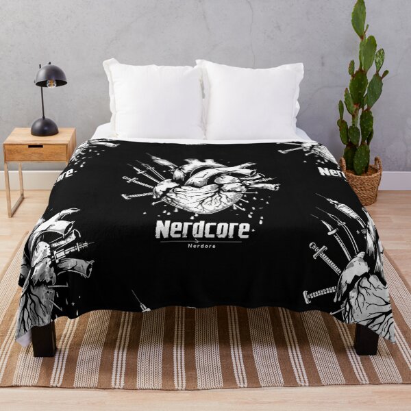 Item preview, “Nerdcore” Heart Art with Retrofuturistic Graffiti designed and sold by Piotrek0001.