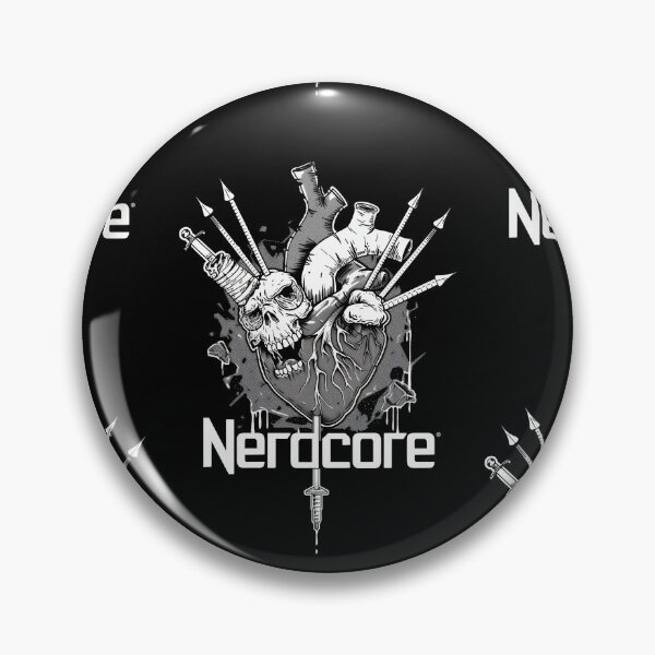 Item preview, “Nerdcore” Heart Art with Retrofuturistic Graffiti designed and sold by Piotrek0001.