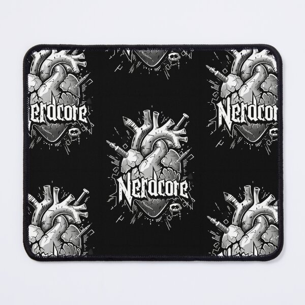 Item preview, “Nerdcore” Heart Art with Retrofuturistic Graffiti designed and sold by Piotrek0001.