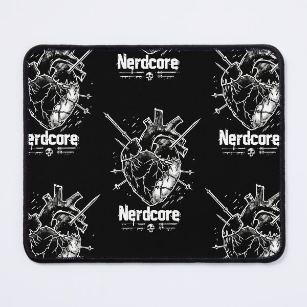 Item preview, “Nerdcore” Heart Art with Retrofuturistic Graffiti designed and sold by Piotrek0001.