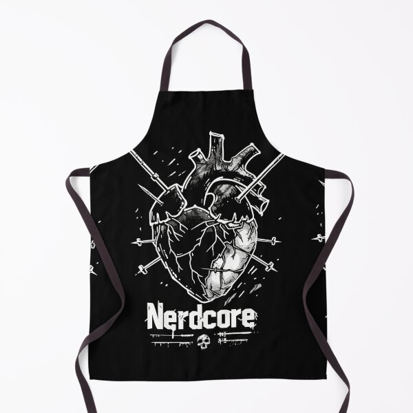 Item preview, “Nerdcore” Heart Art with Retrofuturistic Graffiti designed and sold by Piotrek0001.