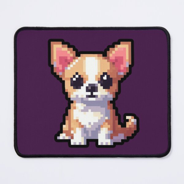 Item preview, Pixelated Chihuahua dog designed and sold by miriam-miranda.