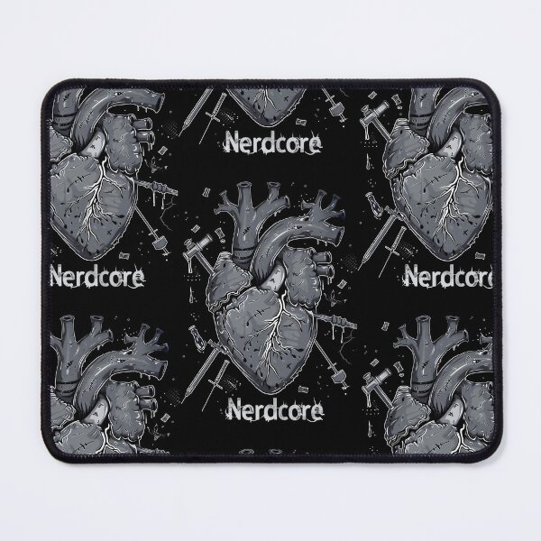 Item preview, “Nerdcore” Heart Art with Retrofuturistic Graffiti designed and sold by Piotrek0001.