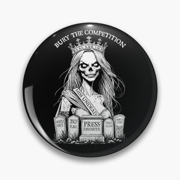 Item preview, Zombie Girl Beauty Queen Bury Competition Funny Halloween designed and sold by GrandeDuc.