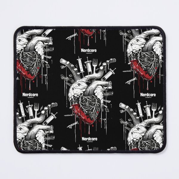 Item preview, “Nerdcore” Heart Art with Retrofuturistic Graffiti designed and sold by Piotrek0001.