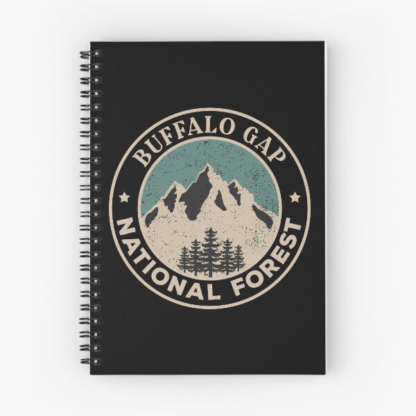 Item preview, Buffalo Gap National Grassland designed and sold by graphic-map.