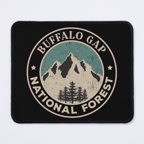 Item preview, Buffalo Gap National Grassland designed and sold by graphic-map.