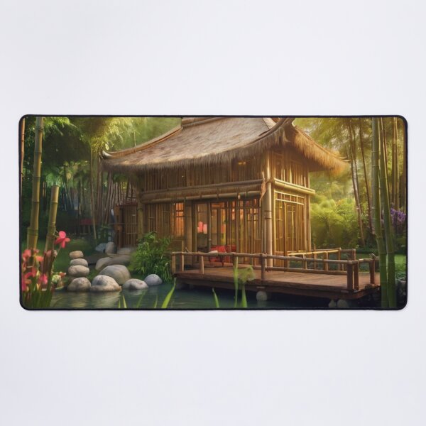 Item preview, Japanese Bamboo Oasis by the River designed and sold by BlareBlare.