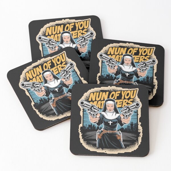 Item preview, ''Nun of you Matters'' Funny Comic page art Lover T-Shirt designed and sold by Witty Shirts.