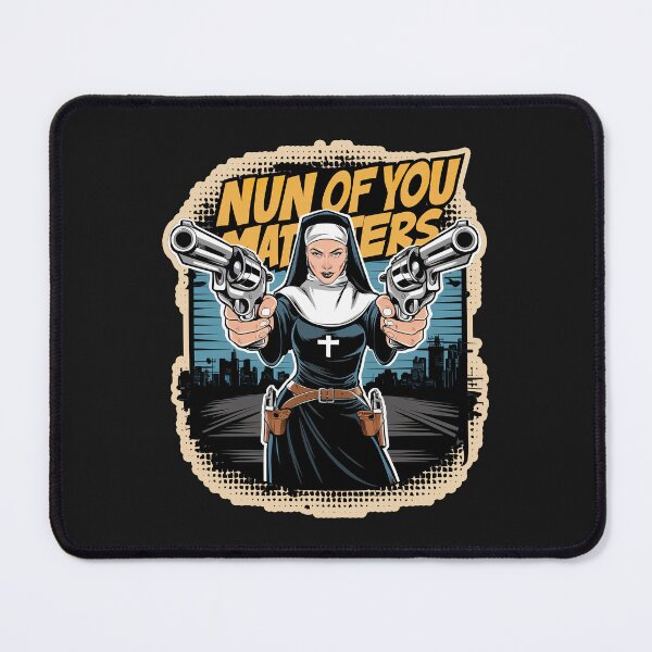 Item preview, ''Nun of you Matters'' Funny Comic page art Lover T-Shirt designed and sold by Witty Shirts.