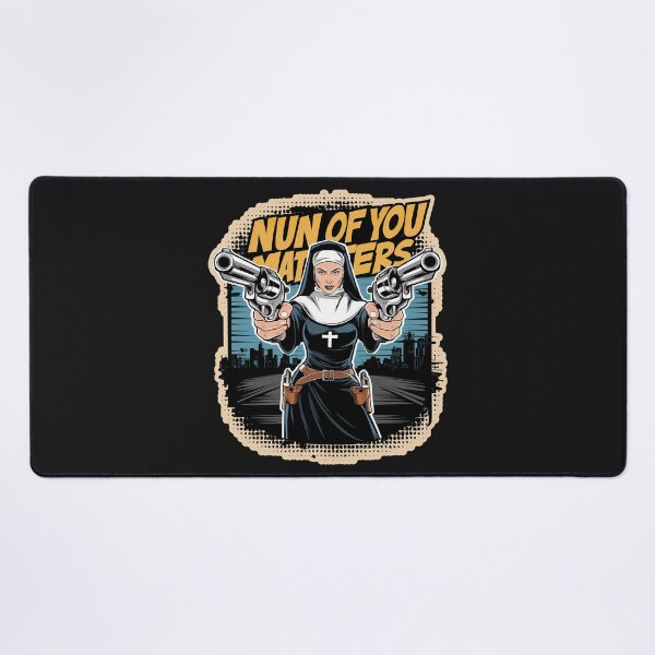 Item preview, ''Nun of you Matters'' Funny Comic page art Lover T-Shirt designed and sold by Witty Shirts.