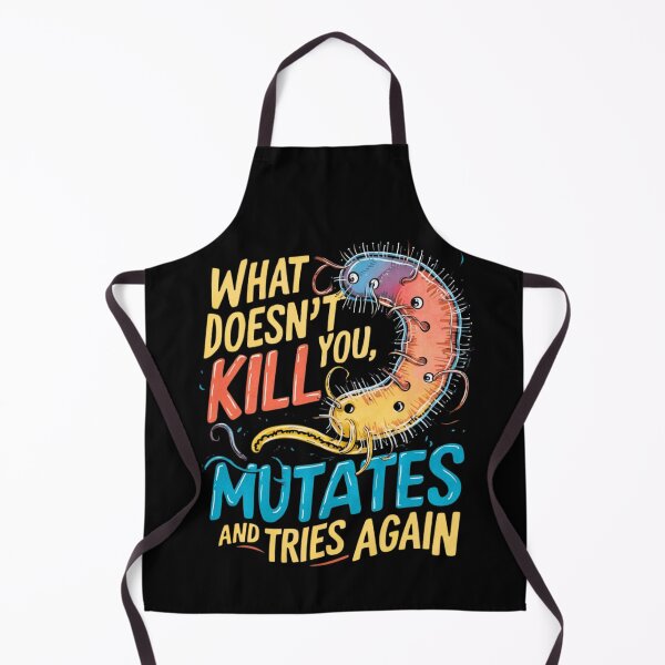 Item preview, What doesn't kill you mutates and tries again, microbiology and medicine designed and sold by NoetherSym.