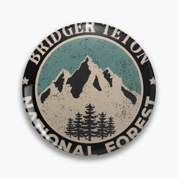 Item preview, Bridger Teton National Forest designed and sold by graphic-map.