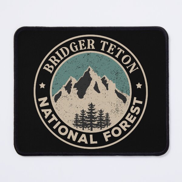 Item preview, Bridger Teton National Forest designed and sold by graphic-map.