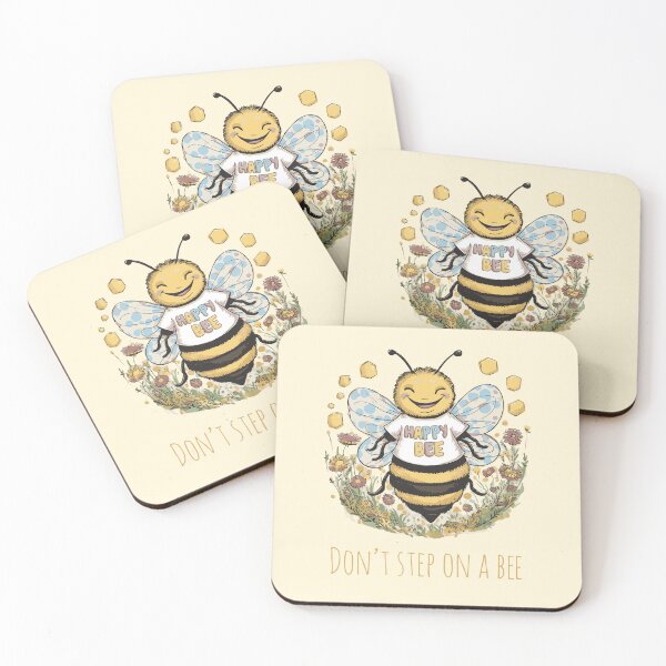 Item preview, Don’t Step On Me: Save the Bees designed and sold by MegaKicia.