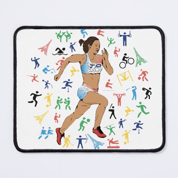 Item preview, JO 2024 PARIS athlete COLLECTION designed and sold by Wolagno.