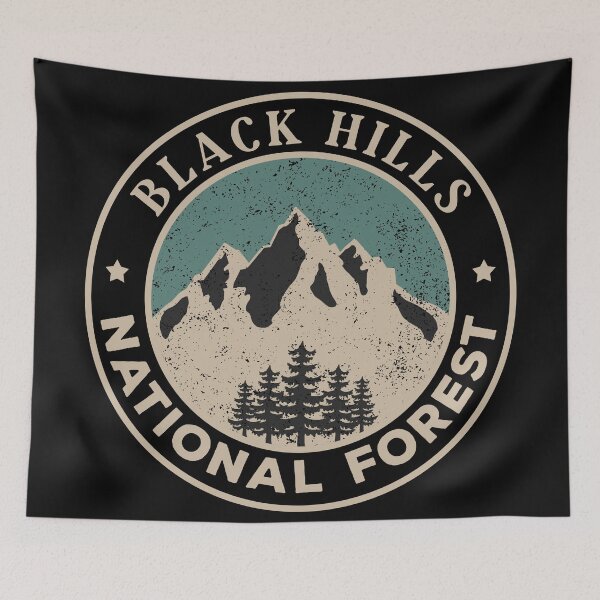 Item preview, Black Hills National Forest designed and sold by graphic-map.