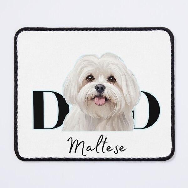 Item preview, Minimalistic aesthetic Dad of Maltese Dog designed and sold by GoodyPaws.