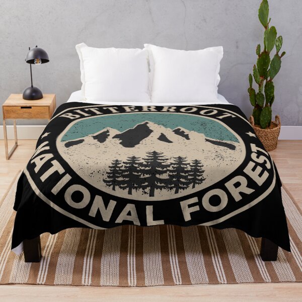 Item preview, Bitterroot National Forest designed and sold by graphic-map.